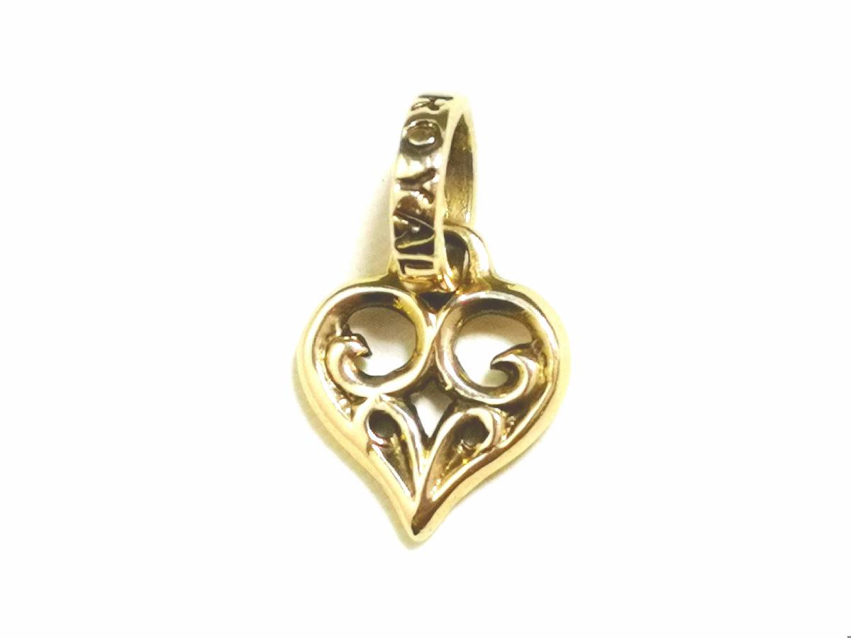 ☆ Роскошное золото k9 золото подлинное королевское орден небольшой Allegra Heart 9k Gold Small Allegra Heart Top Top ☆