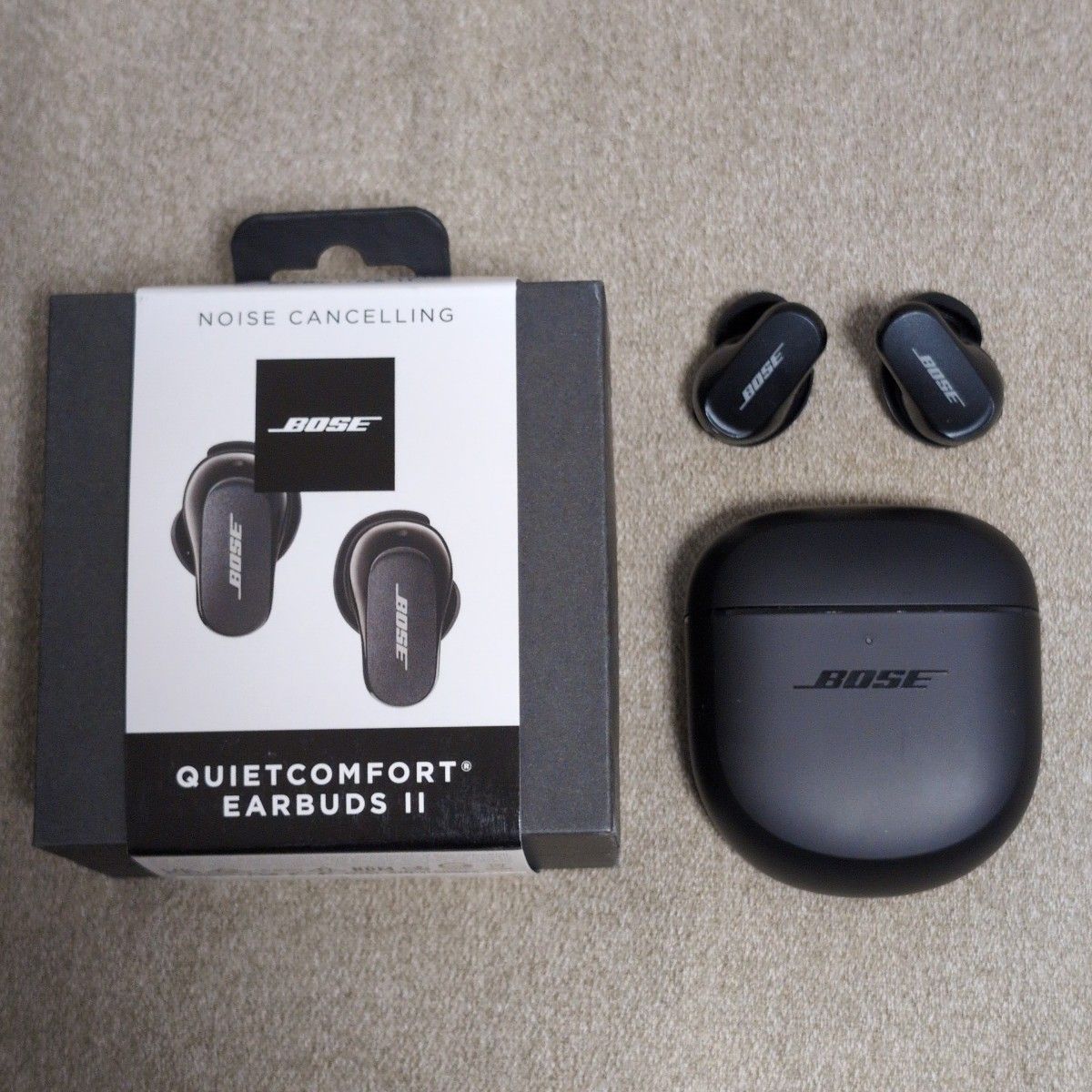 BOSE QuietComfort Earbuds Ⅱ Bluetooth 完全ワイヤレスイヤホン 美品