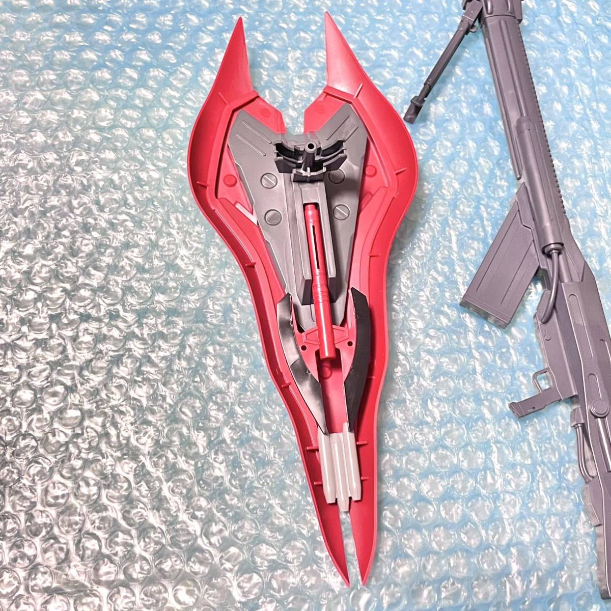 大型メガビームライフル シールド セット RE/100 1/100 ナイチンゲール 機動戦士ガンダム 逆襲のシャア ガンプラ_画像2