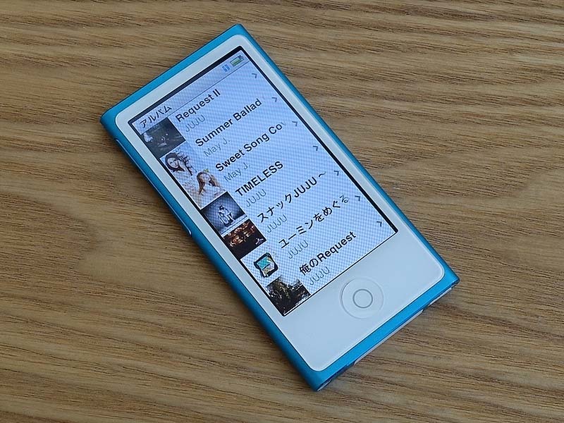 ◆◆iPod nano 第7世代 16GB A1446 ブルー モデル:MD477J/A 美品 動作良好 バッテリ長持ち｜N7-1127◆◆_画像2