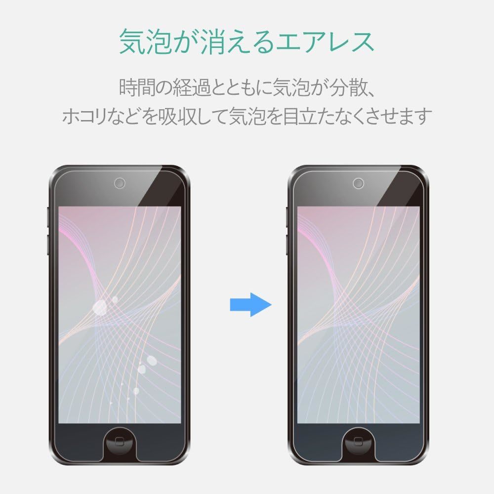 【 未開封品 送料無料 】◎ エレコム for ipod touch 指すべりさらさら 反射防止 フィルム ◎ 2019 2015 2013 2012 対応 ELECOM_画像7