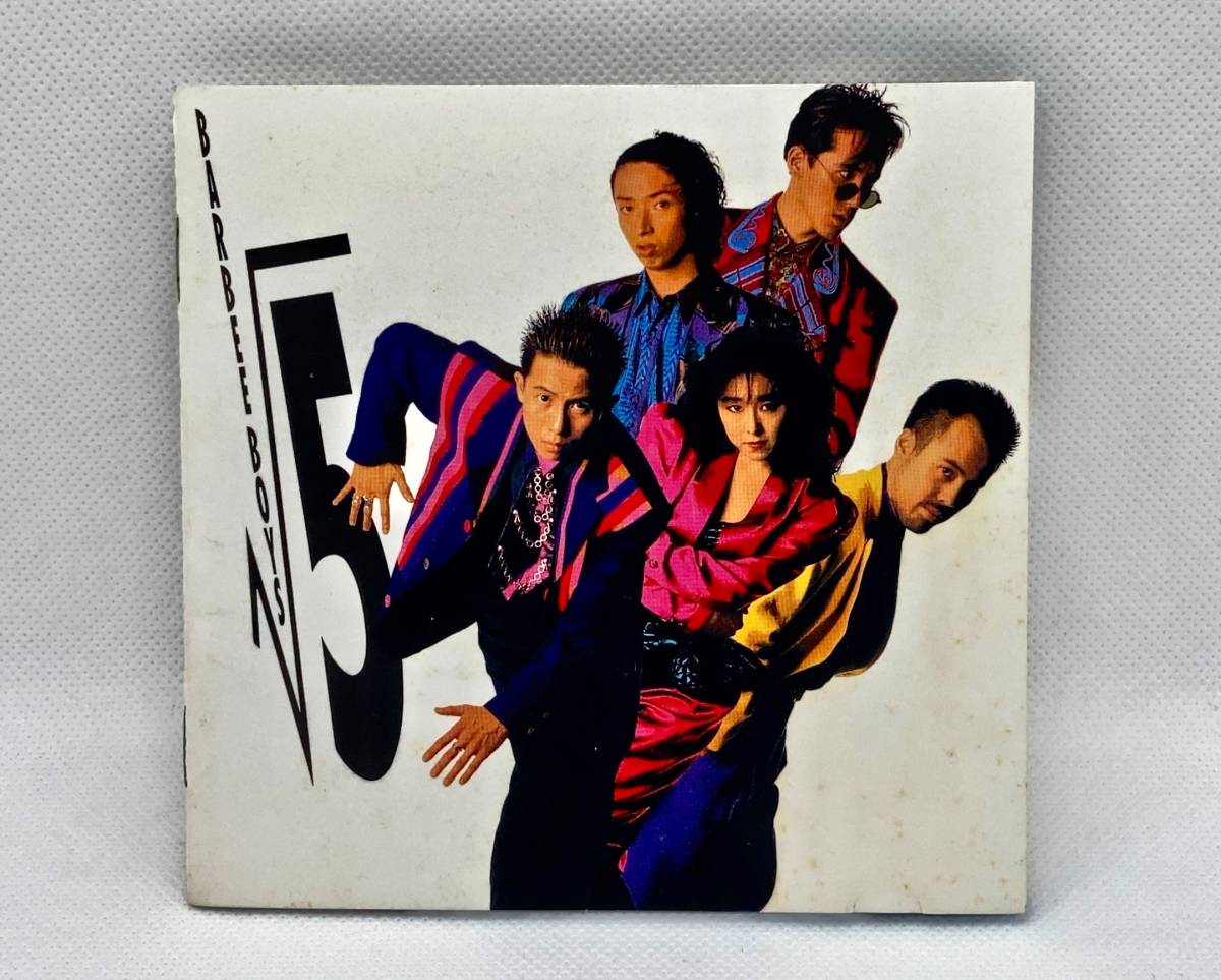 【 1989年盤 盤面美品！ 】◎ BARBEE BOYS バービーボーイズ / √5 ルート5 ◎ epic 32 8H-5066 ◎ KONTA 杏子_画像4