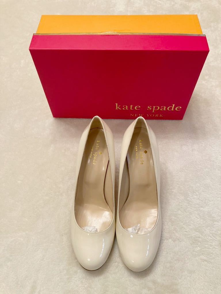 kate spade NEW YORK エナメルパンプス37 1/2