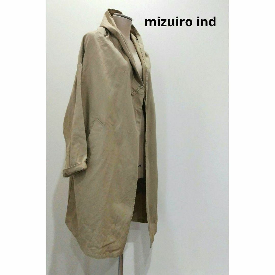 ミズイロインド mizuiroind フーディ ブルゾン ガウン コート|PayPay