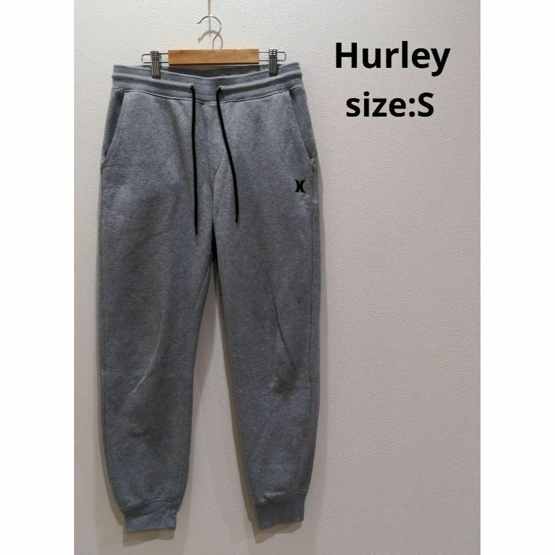 Hurley ハーレー 裏起毛 スウェット メンズ パンツ グレー S ボトムス