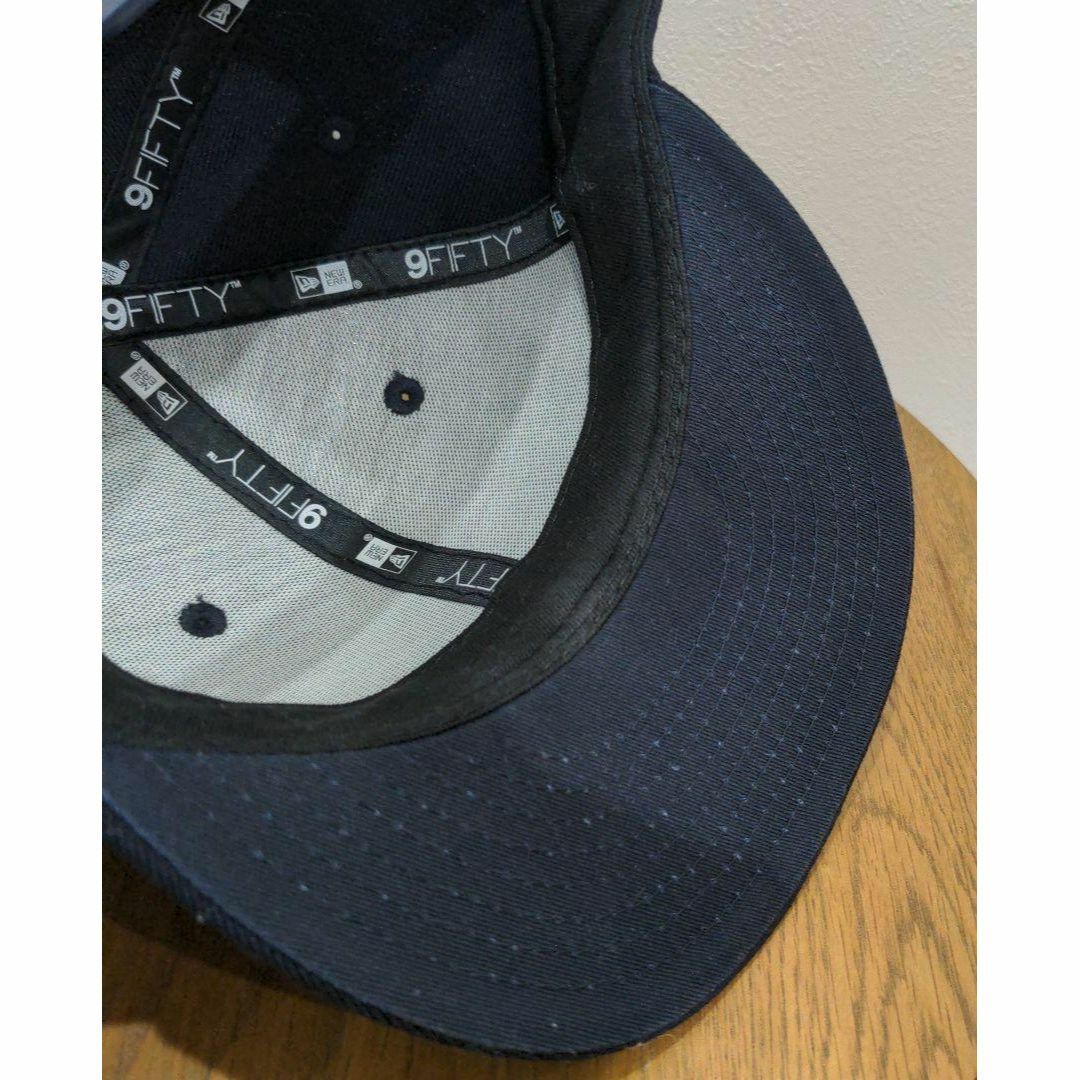 newera ニューエラ キャップ ロゴ刺繍 ネイビー メンズ ぼうし 帽子_画像7