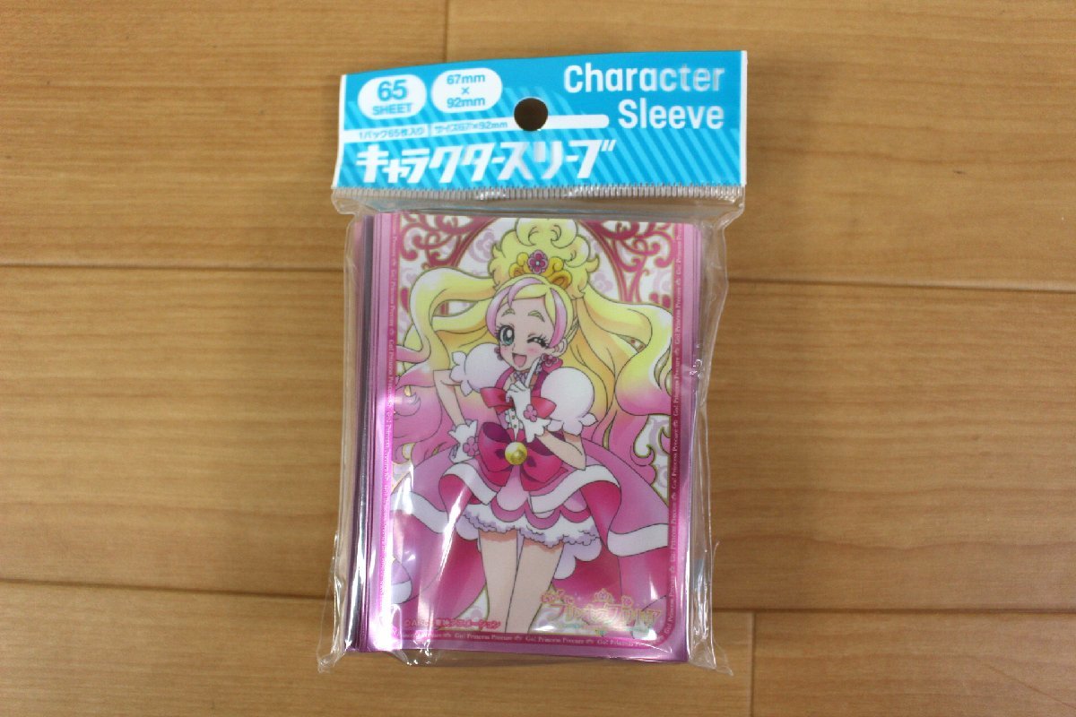 ◆未開封品◆ キャラクタースリーブ「プリンセスプリキュア」 3種セット　キュアフローラ/キュアマーメイド/キュアトゥインクル (2921097)_画像2