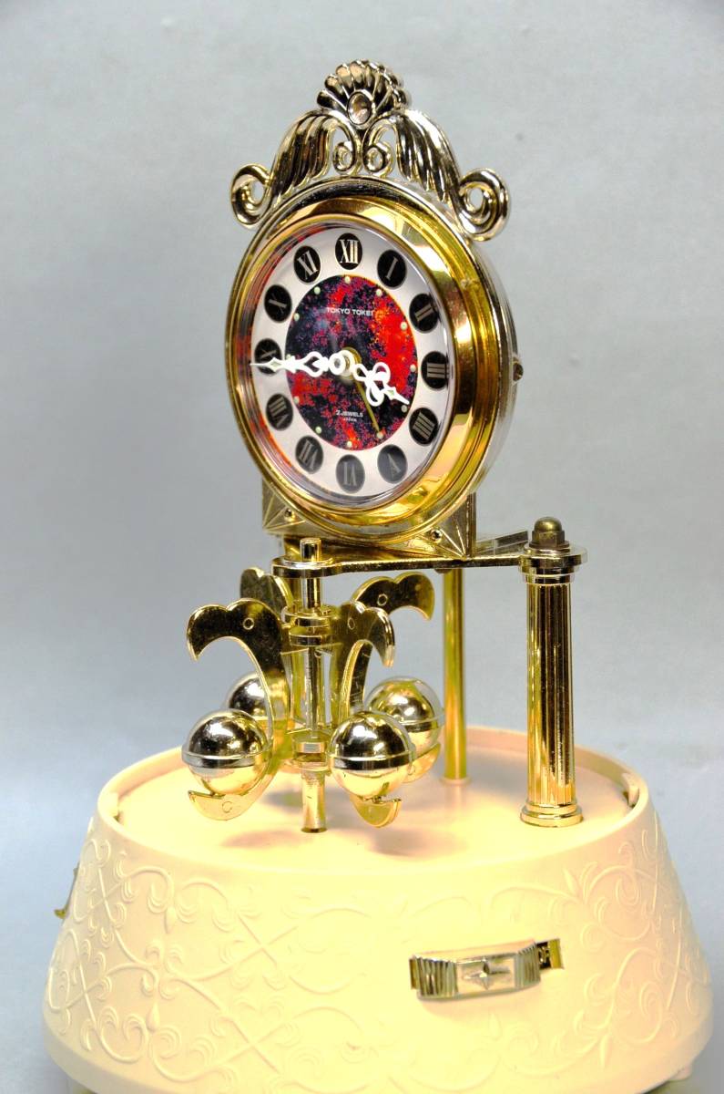 東京時計のオルゴールアラーム  小物入付 オルゴールは単独で作動