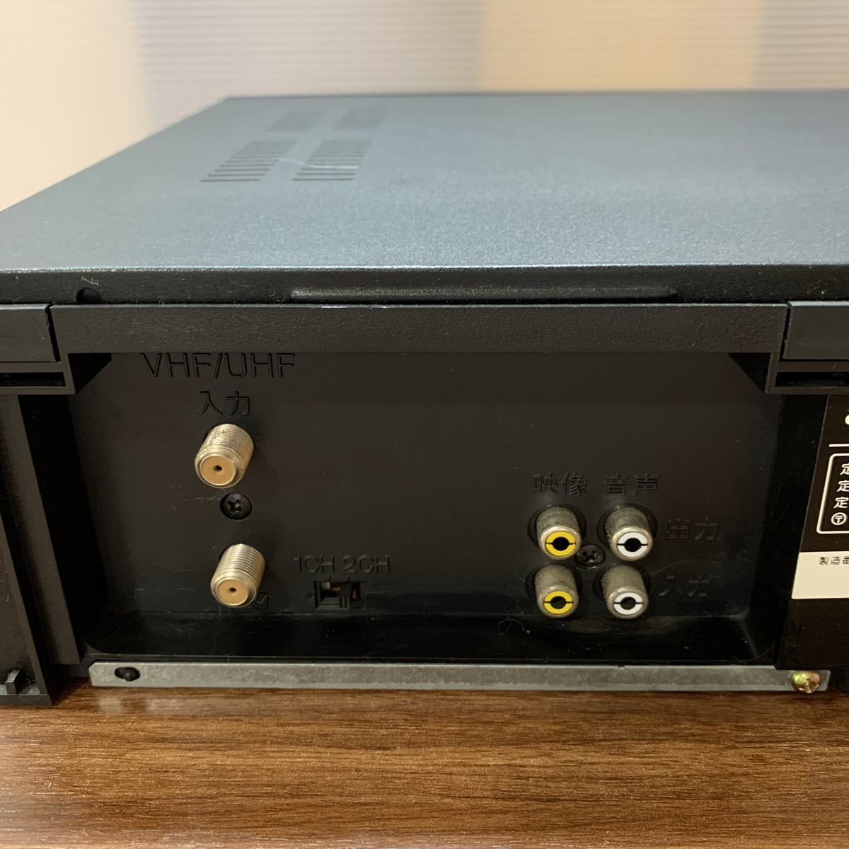 1円スタート aiwa アイワ ビデオ カセットレコーダー 1995年 HV 1円スタート aiwa アイワ ビデオ カセットレコーダー 1995年 HV