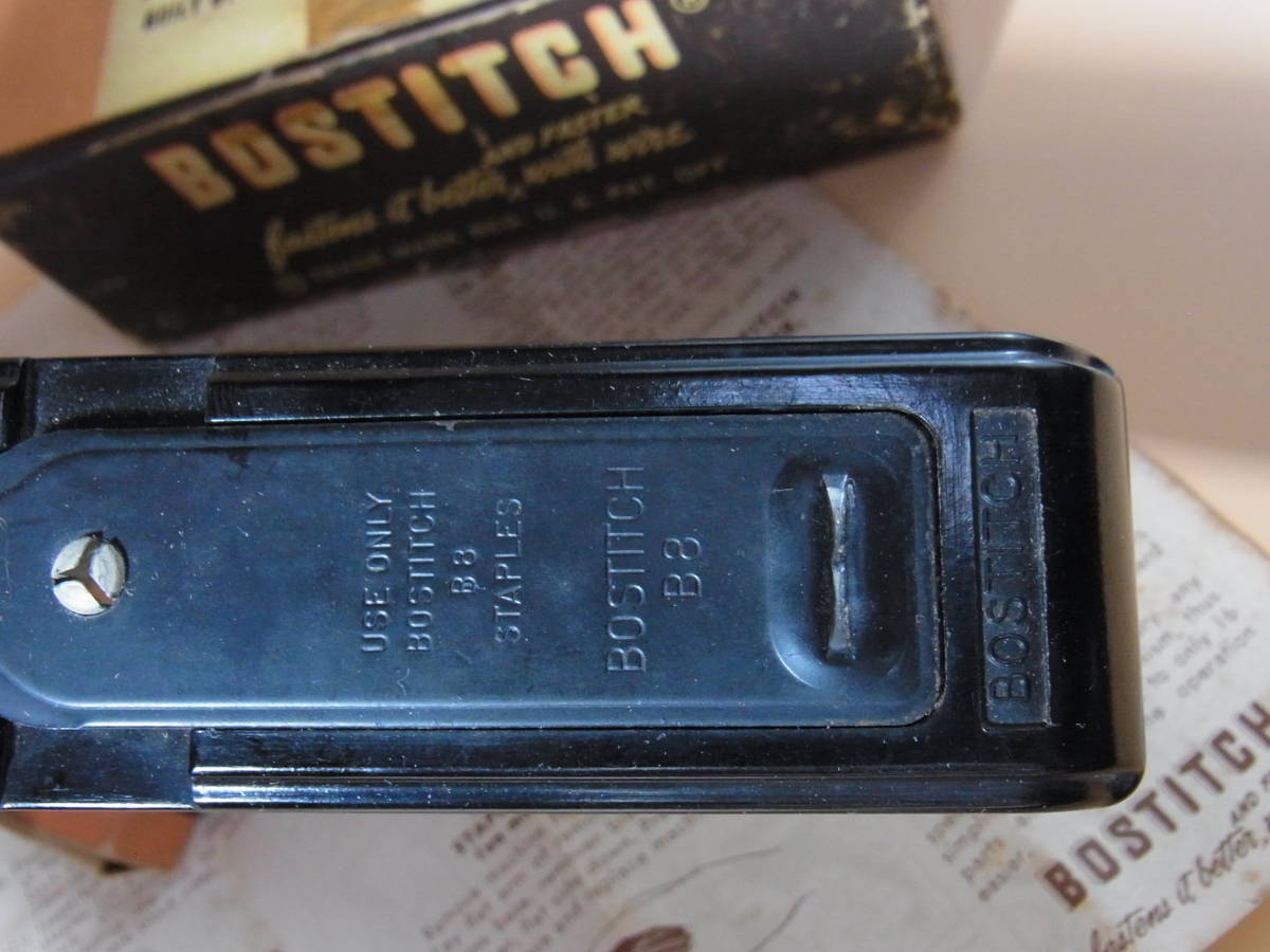 超人気新品 ☆1950年代~ヴィンテージ(BOSTITCH/ホッチキス