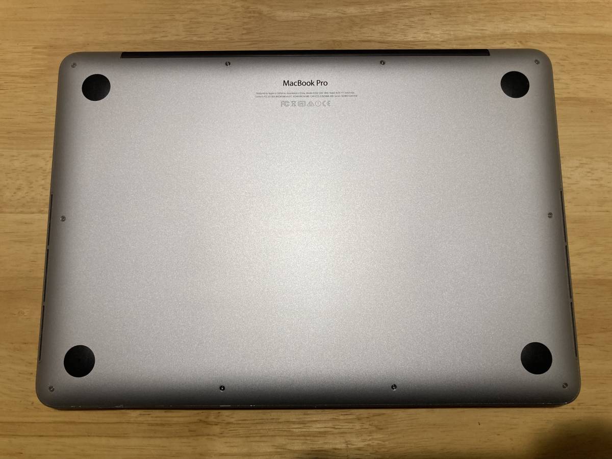 ★☆バッテリー新品 Apple MacBook Pro Retina 13-inch Early 2015 A1502 Core i7/16GB/SSD512GB☆★_画像6