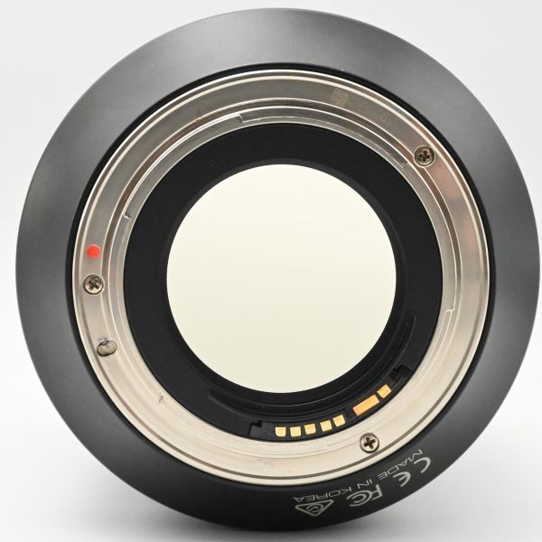 【超美品/動作◎】SAMYANG 単焦点標準レンズ XP 50mm F1.2 キヤノンEF サムヤン_画像3