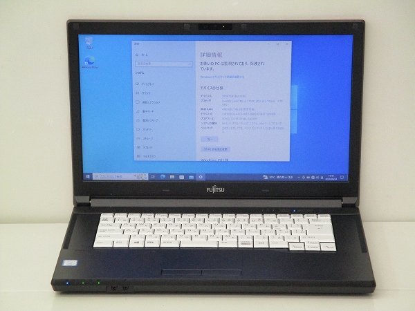 △富士通 LIFEBOOK A577/T FMVA29005 Core i3 7130U 2.7Ghz 8GB 256GB(SSD) 15.6インチ HD (1366×768) Windows10 Pro 64bit_画像1