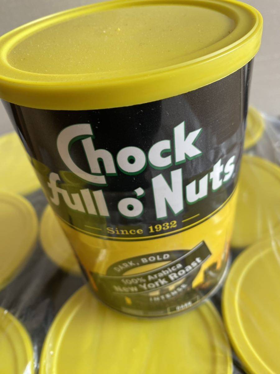 チョックフルオナッツ ニューヨークロースト ダークロースト 100％ Chock Full o' Nuts 10缶の画像3