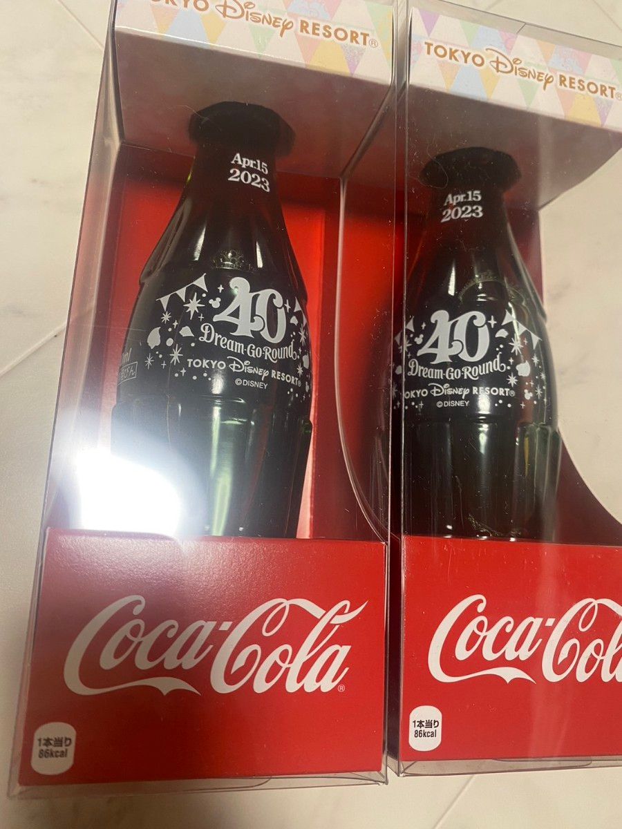 コカ・コーラ Bottle ディズニー 瓶 コーラ瓶 2023 40周年 コカ・コーラ Bottle ディズニー 瓶 コーラ瓶 2023 40周年