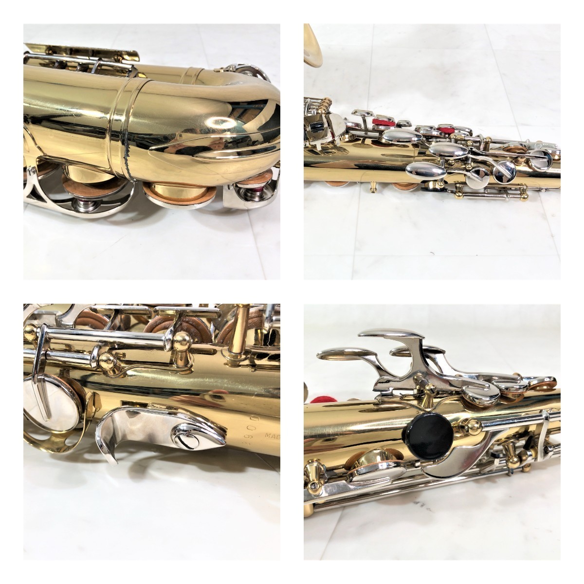 [ free shipping ]KAWAI Kawai B&S EAS-138L alto saxophone hard case attached *E075B259