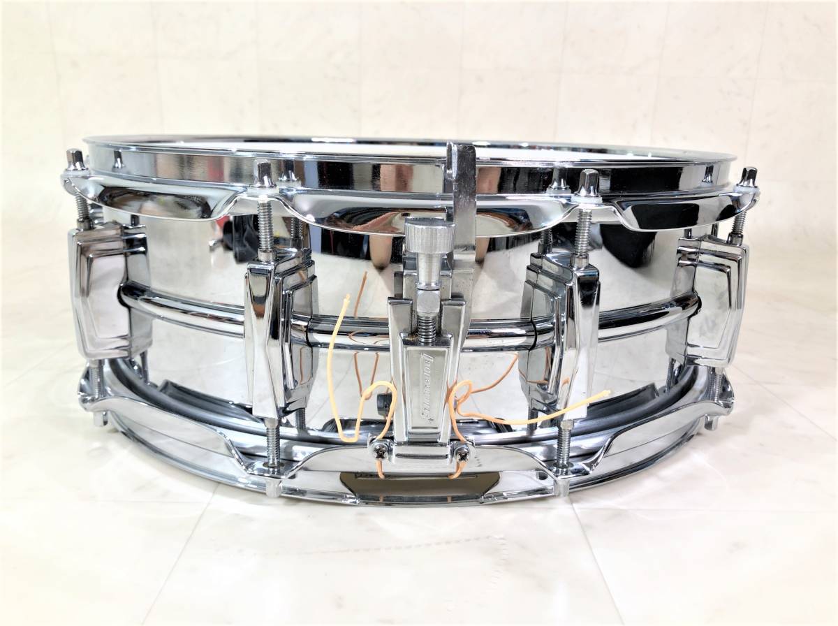 【送料無料】Ludwig ラディック LB400B BRASS EDITION 14×5 スネアドラム●E075B263_画像3