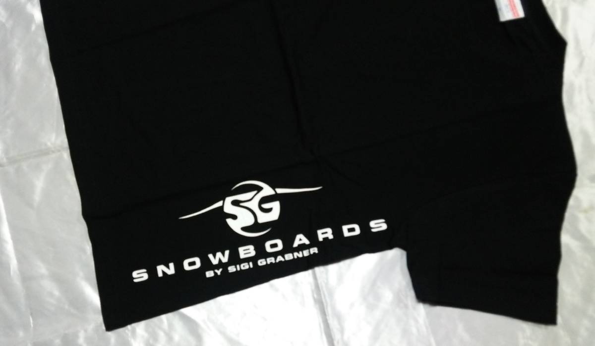 ◆新品・送料無料・Tシャツ・SG SNOWBOARD・シギグラブナーBL◆スピード＆カービング系御用達ブランドの画像3