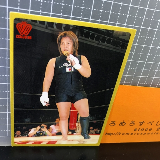 同梱OK■◇アクラス1999年♯008堀田祐美子/Yumiko Hotta/全日本女子プロレス【トレーディングカード】_画像1