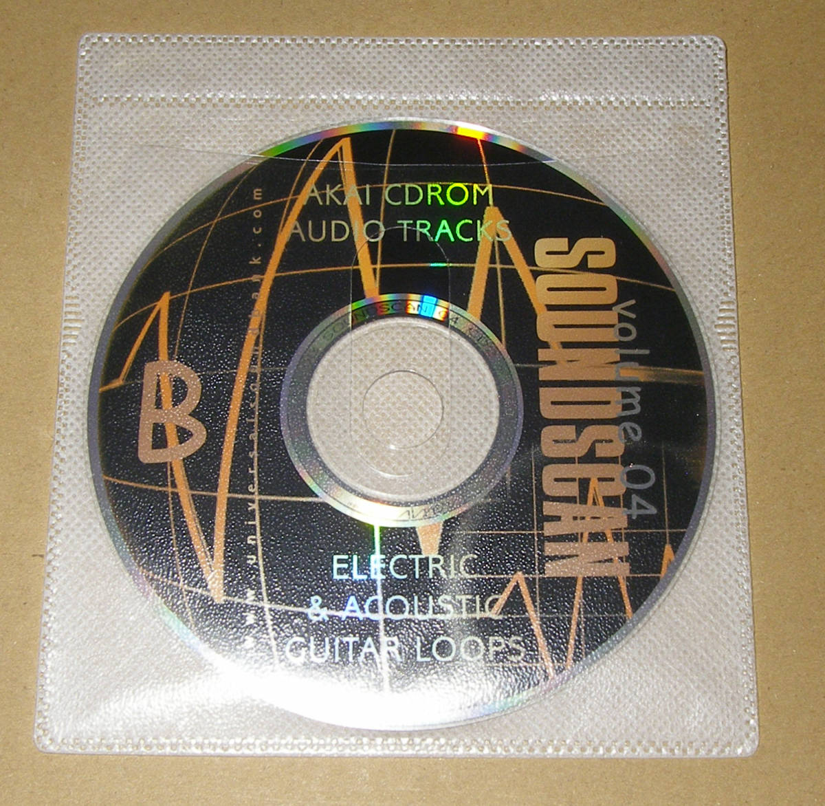*SOUND SCAN Akai CD-ROM AUDIO TRACKS Vol.04*OK!!*