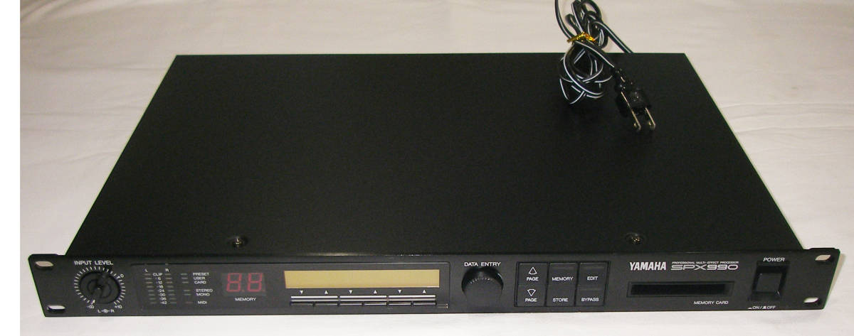 ★YAMAHA SPX990 PROFESSIONAL MULTI EFFECT PROCESSOR★OK!!★MADE in JAPAN★_画像1