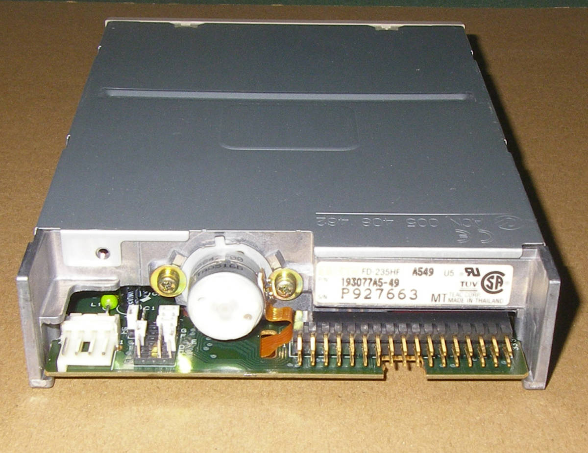 ★AKAI MPC2000XL/S5000/S6000/CD3000XL other TEAC FD-235HF A549 U5 FLOPPY DRIVE★OK!!★MADE in JAPAN★_画像2