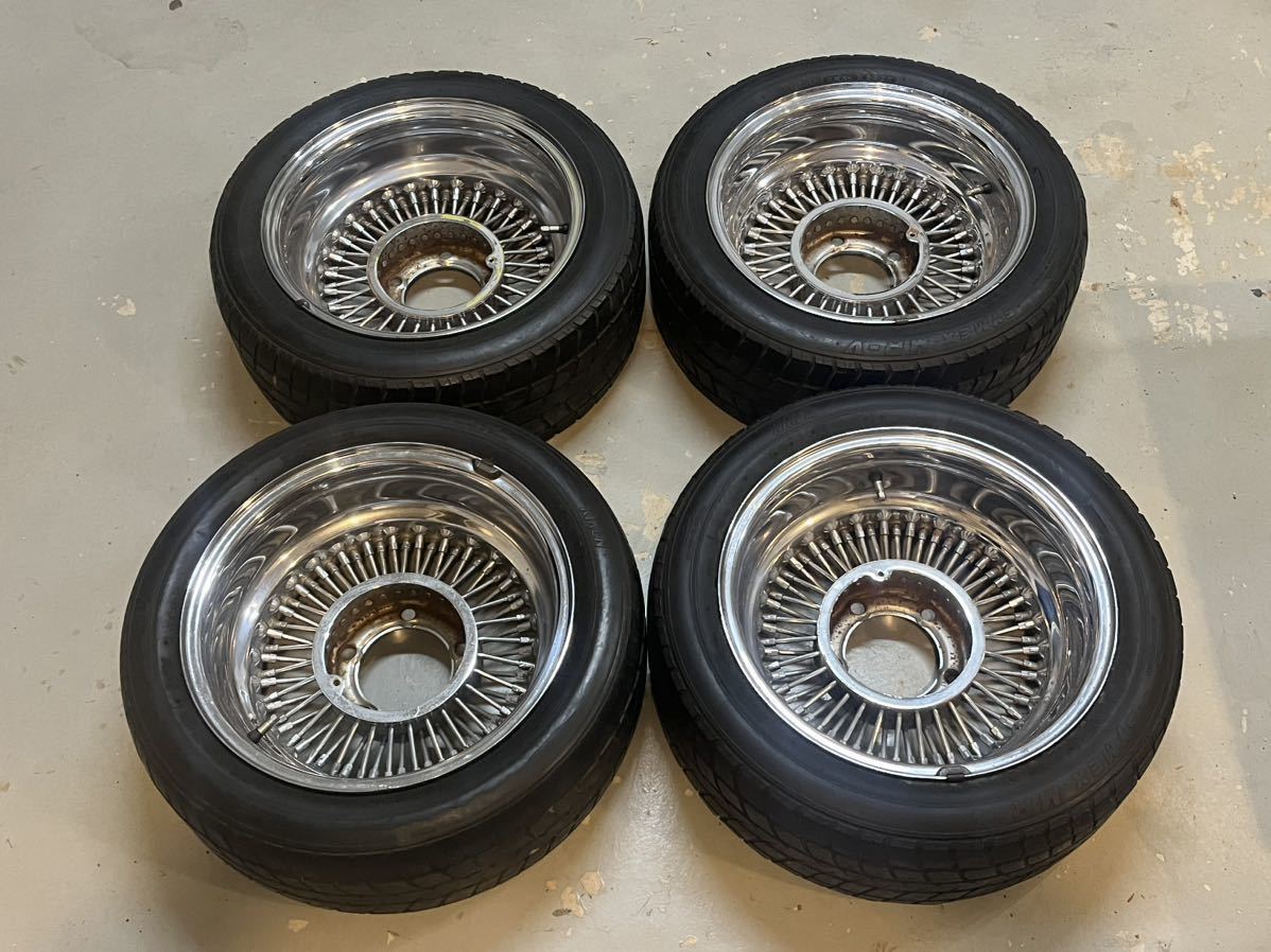 希少! 5H 139.7 ワイヤーホイール 7j 4本セット ジムニー 希少! 5H 139.7 ワイヤーホイール 7j 4本セット ジムニー