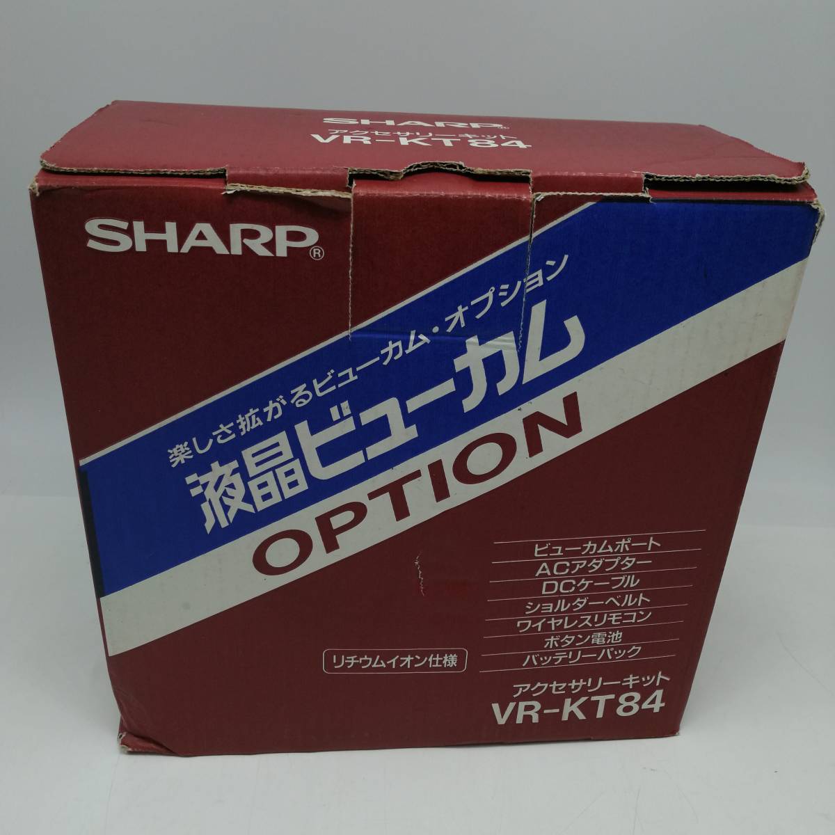 t2311 シャープ SHARP 液晶ビューカム アクセサリーキット VR-KT84 OPTION 中古品 現状品 通電確認済み 光学機器の画像3