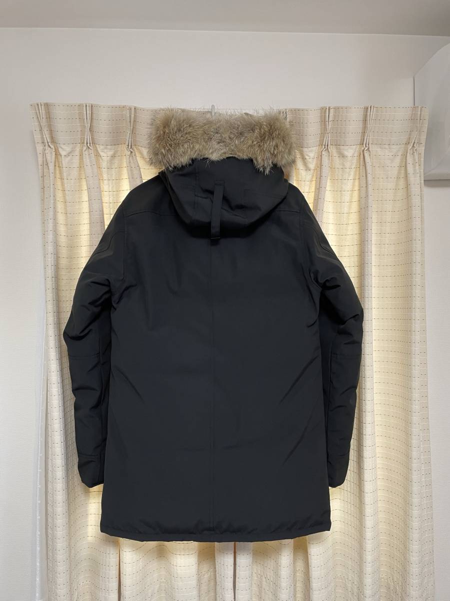 【1円スタート 未使用品タグ付き】CANADA GOOSE BLACK LABEL CHATEAU PARKA Sサイズ ダウンジャケット / カナダグース ブラックレーベル_画像2