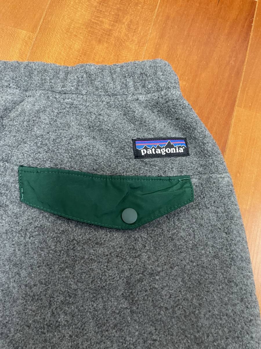 【1円スタート】Patagonia シンチラスナップTパンツ XS グレー/グリーン パタゴニア フリース / F.C Real Bristol ブリストール SOPHNET_画像3