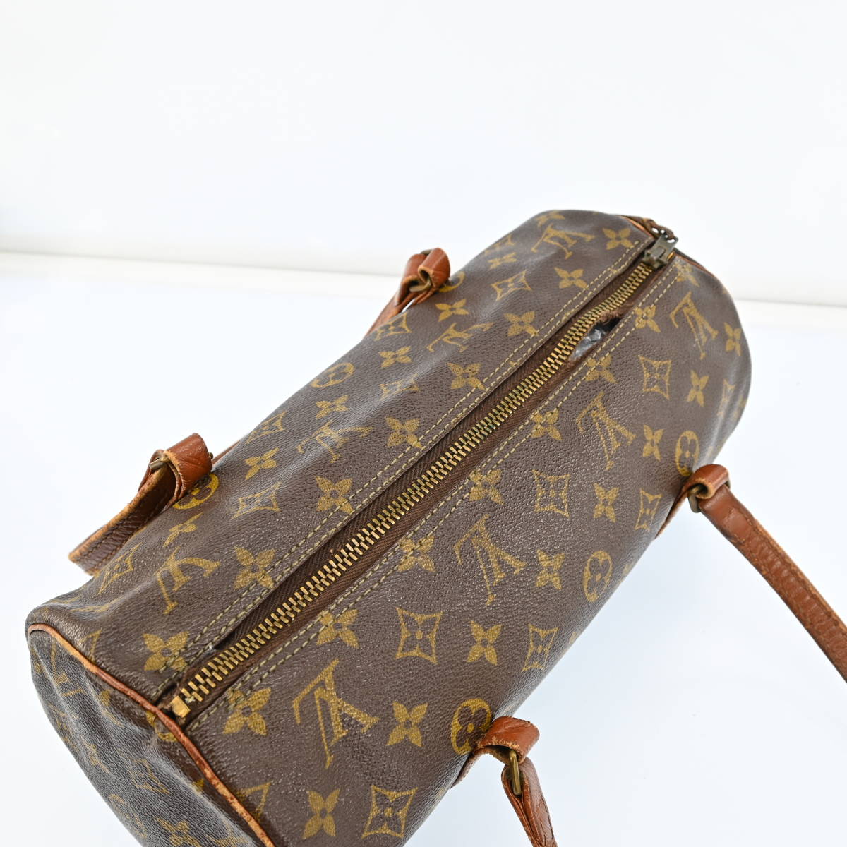 LOUIS VUITTON ルイヴィトン モノグラム パピヨン30 筒型 M51365　ハンドバッグ　H1380TR510　ジャンク_画像5