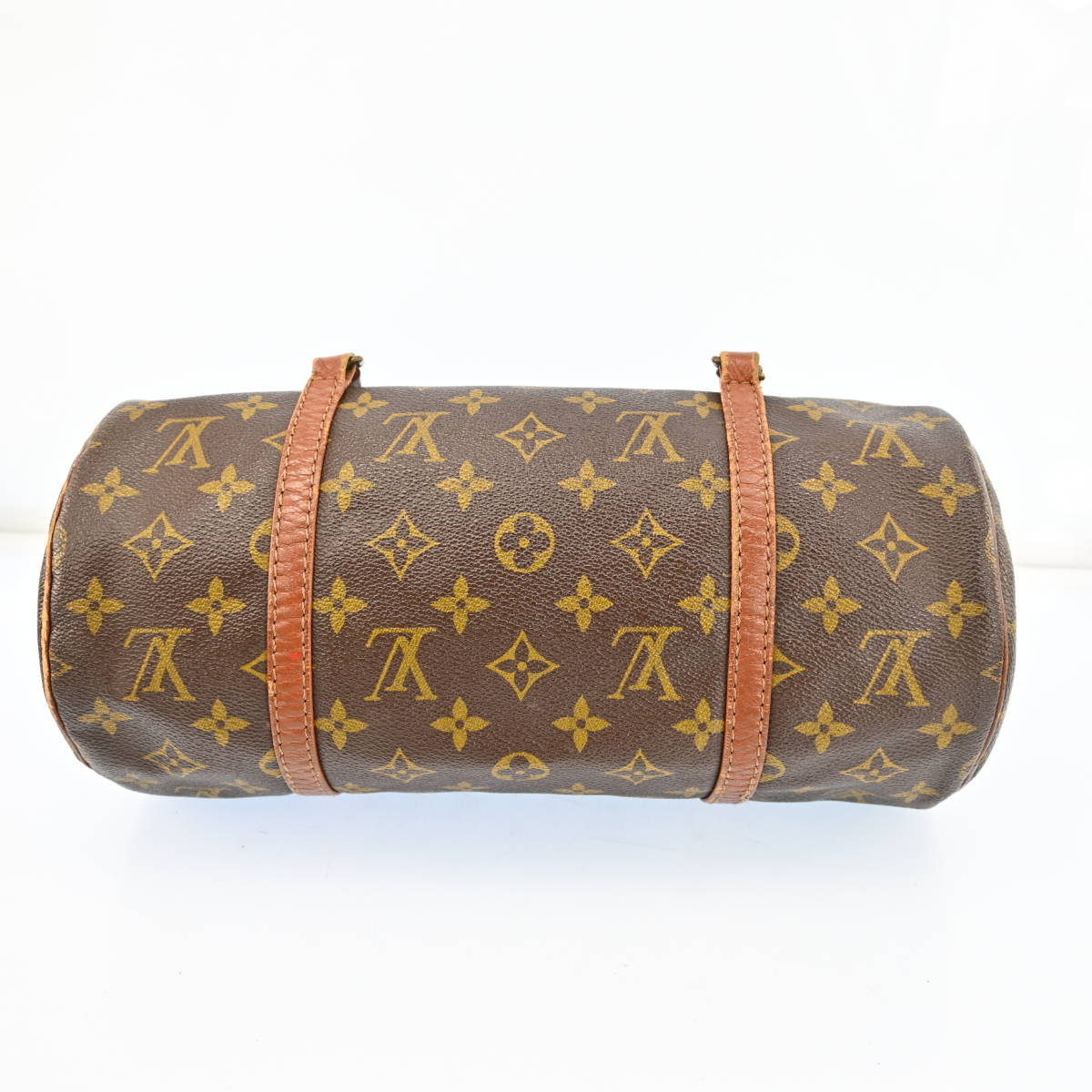 LOUIS VUITTON ルイヴィトン モノグラム パピヨン30 筒型 M51365　ハンドバッグ　H1380TR510　ジャンク_画像7