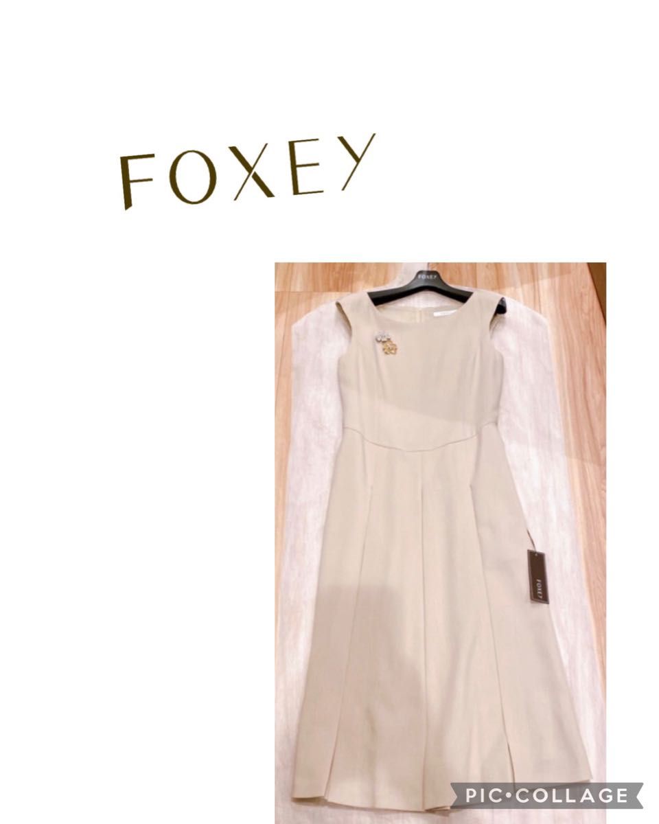 FOXEY フォクシー ワンピース ブティックライン 38 新品タグ 不織布