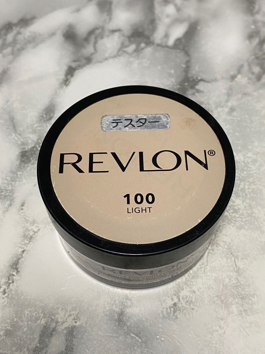 【REVLON】ルースフィニッシングパウダー 100 ライト テスター