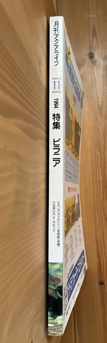 アクアライフ '94 11月号 ピラニア特集_画像3