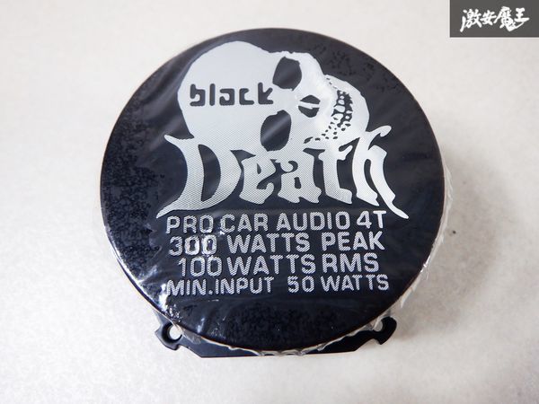 未使用 VIBE BLACK DEATH 10cm ブレットツイーター スピーカー PRO4T-V1 1個 即納 棚D3_画像6