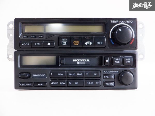  with guarantee HONDA Honda original CL1 Accord Torneo euro R air conditioner panel cassette deck player immediate payment 39100-S0A-9011-M1 shelves C8