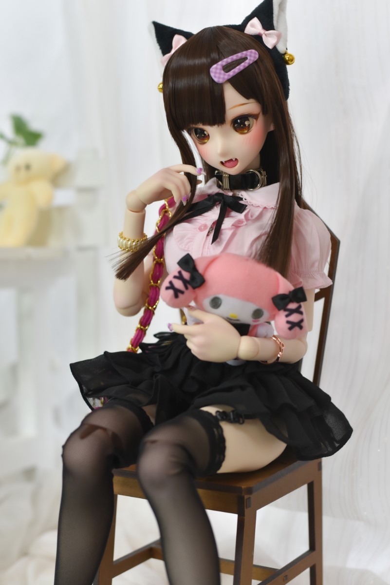 ボークスオビツ04ヘッドDDH-09セミホワイトカスタムヘッド2個まとめて-