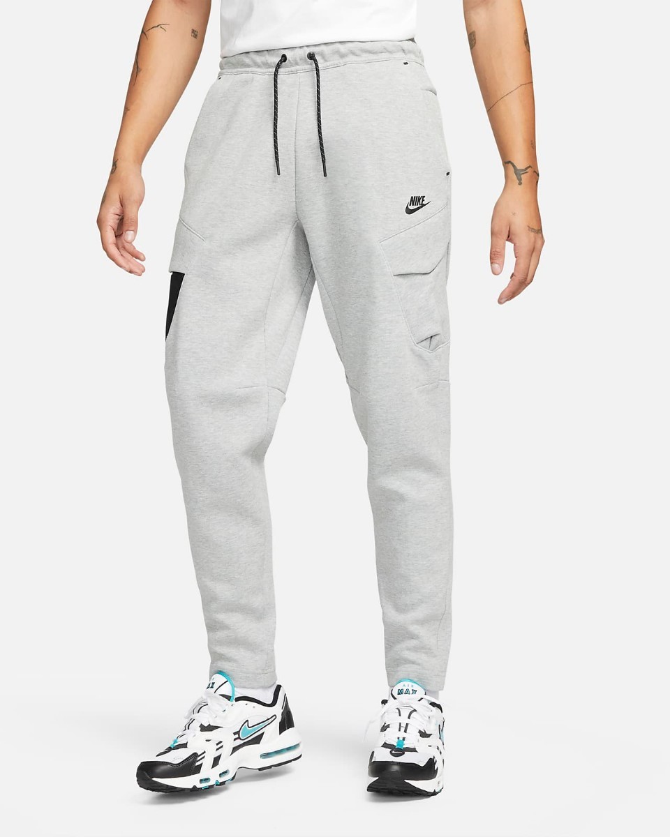 22ss未使用【NIKE】NSW TECH FLEECE UTILITY PANTS《定価￥14.300-》カーゴ#ジョガーパンツ欧米S《テックフリース・ユーティリティパンツ》_画像1