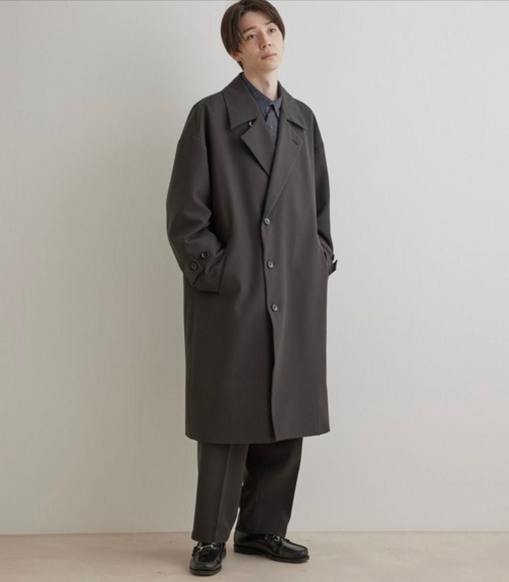 seyto（セイト）の「Two tone layered trench coat / ツートーン