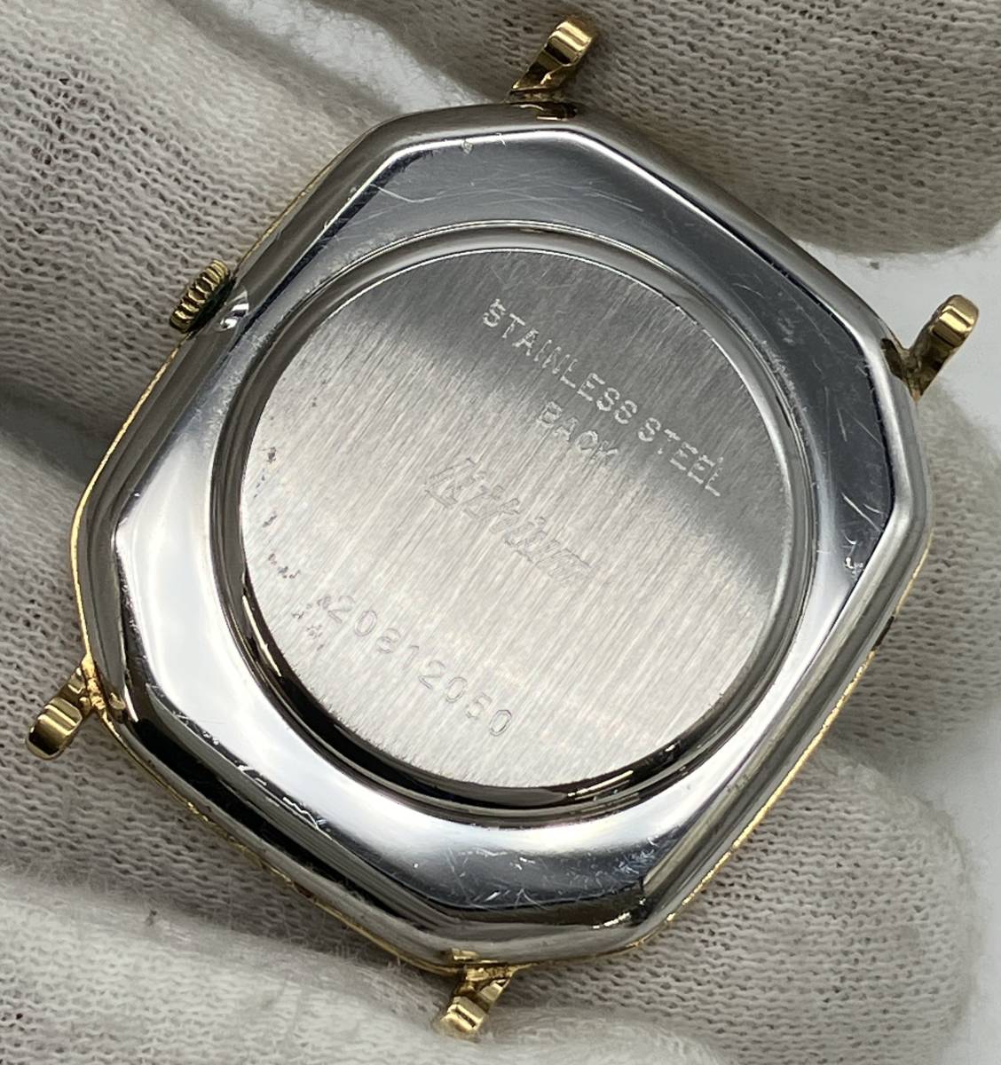 【日本産】 ジャンクLONGINES 黒文字盤2針アナログクオーツ ロンジン6365 その他