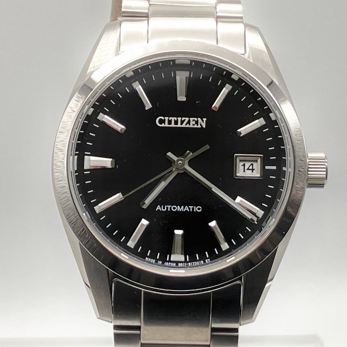 第1位獲得！】 【可動品】CITIZEN 9011-S125804 デイト 自動巻 黒文字