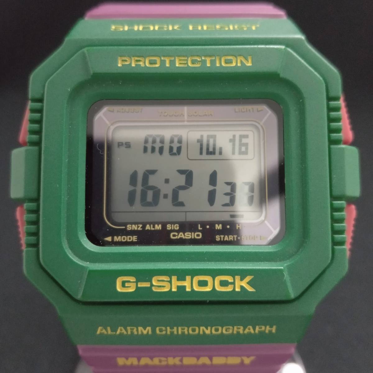 ネット限定】 CASIO G-SHOCK AWG-M100SAR 電波ソーラー アナデジ