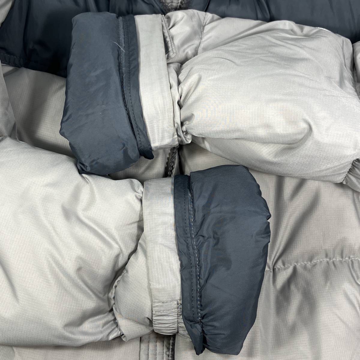 THE NORTH FACE ザノースフェイス ND92234／Nuptse Jacket ダウンジャケット グレー M_画像4