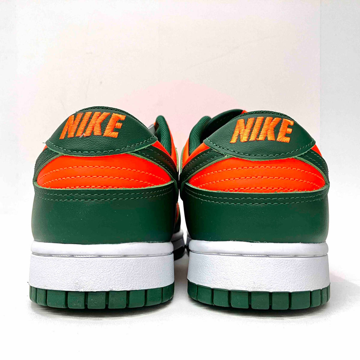 Nike Dunk Low Retro Gorge Green and Total Orange ナイキ ダンク ロー レトロ ゴージグリーン DD1391-300 サイズ28.5cmの画像5
