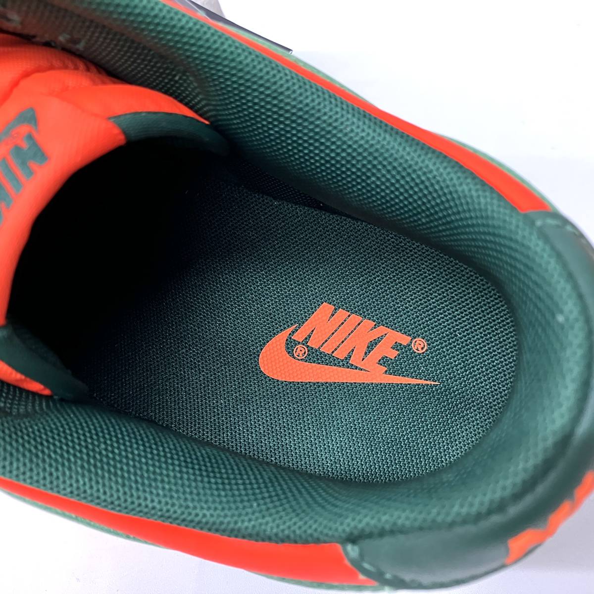 Nike Dunk Low Retro Gorge Green and Total Orange ナイキ ダンク ロー レトロ ゴージグリーン DD1391-300 サイズ28.5cmの画像7