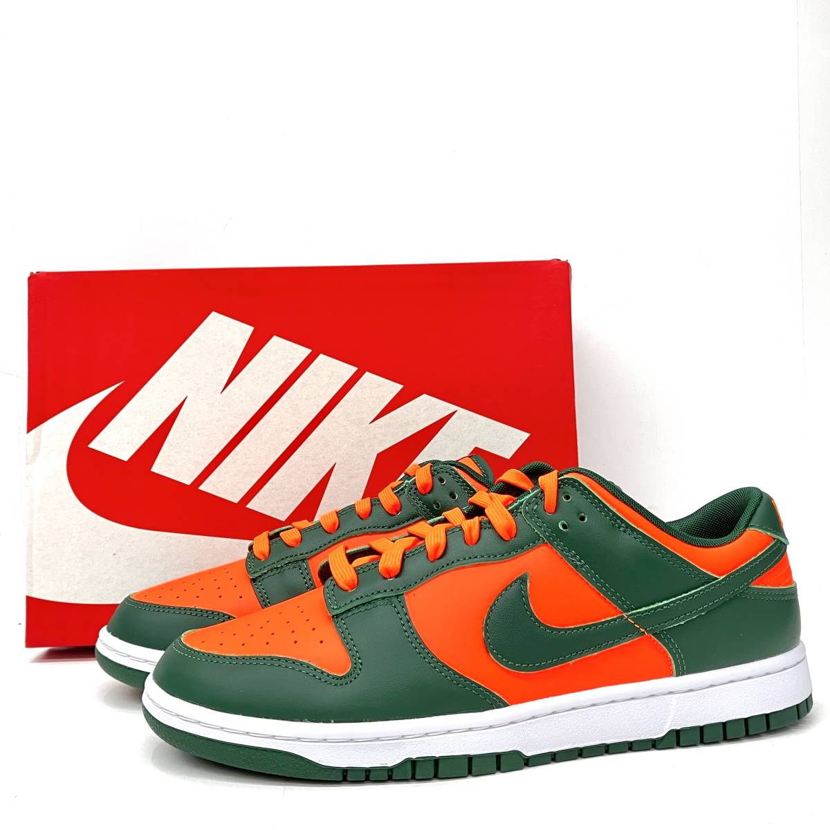 Nike Dunk Low Retro Gorge Green and Total Orange ナイキ ダンク ロー レトロ ゴージグリーン DD1391-300 サイズ28.5cm
