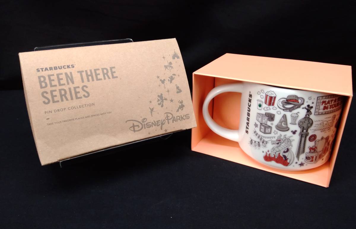 [未使用・箱付] Starbucks スターバックス Disney Parks ディズニー パーク マグカップ コップ 陶器 キッチン 食器 パープル コレクション_画像8