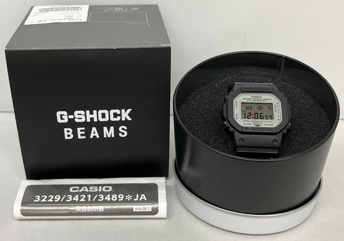 超歓迎】 DW-5600VT G-SHOCK カシオ 【BEAMSコラボモデル】CASIO
