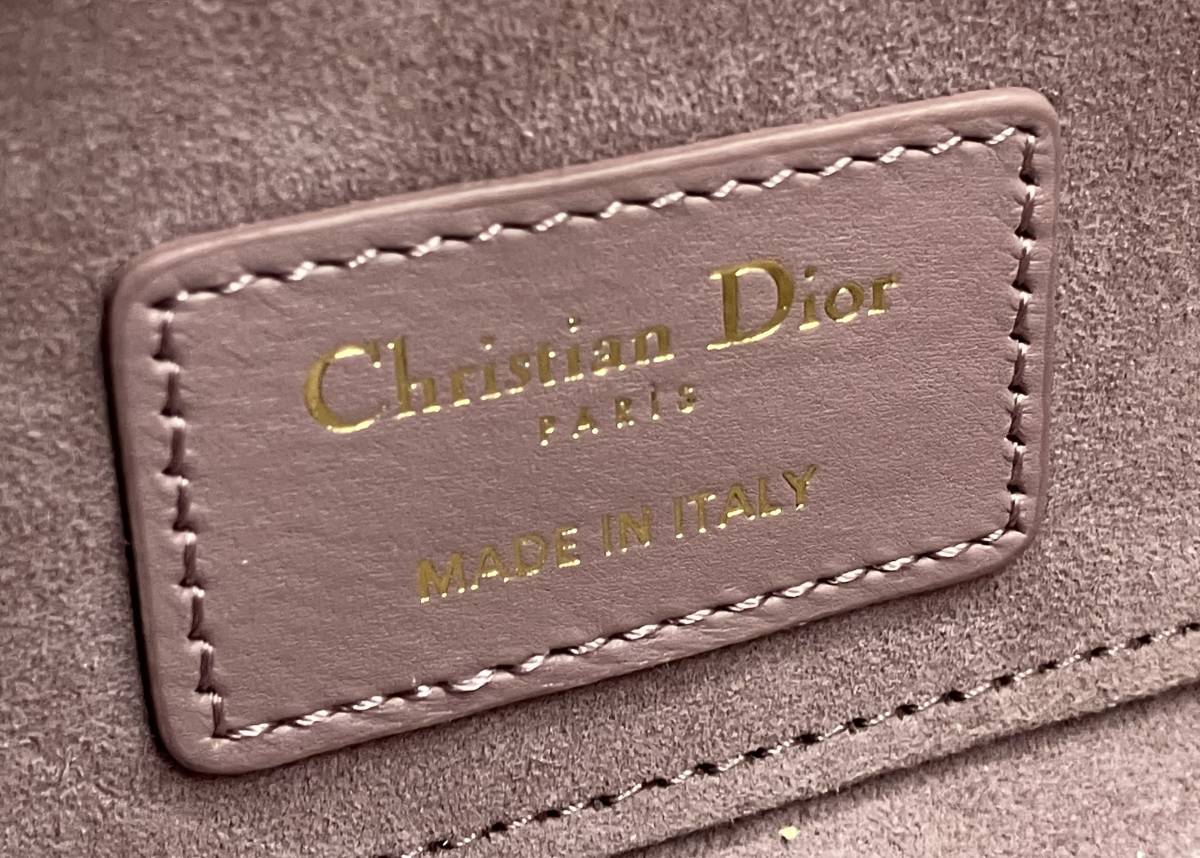 Christian Dior クリスチャン ディオール LADY D-JOYスモール 3way ショルダー セミ ハンド バッグ 83-MA-1202 保存袋 箱_画像8